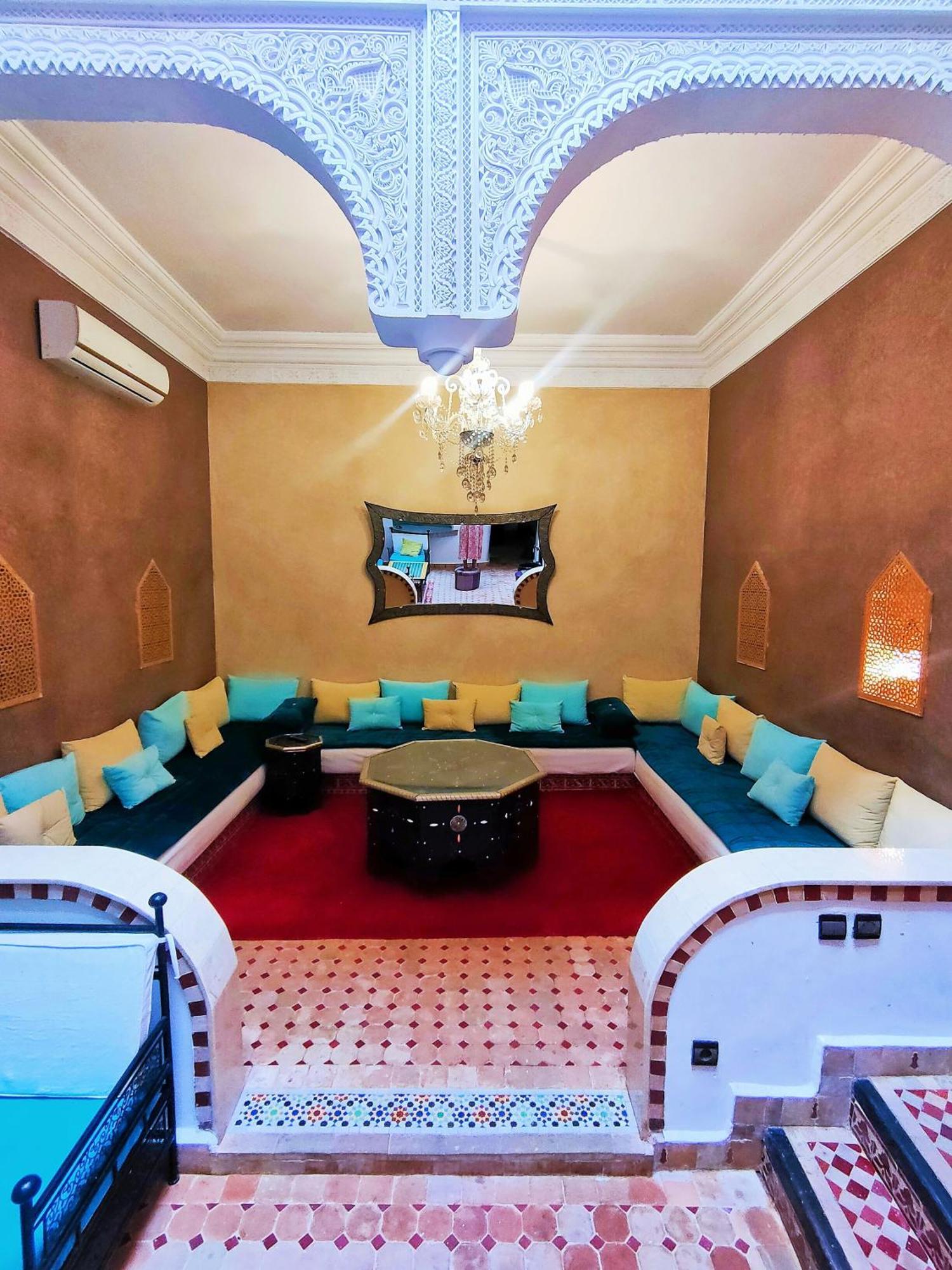 Riad Zahra Marrakech Piscine Марракеш Экстерьер фото